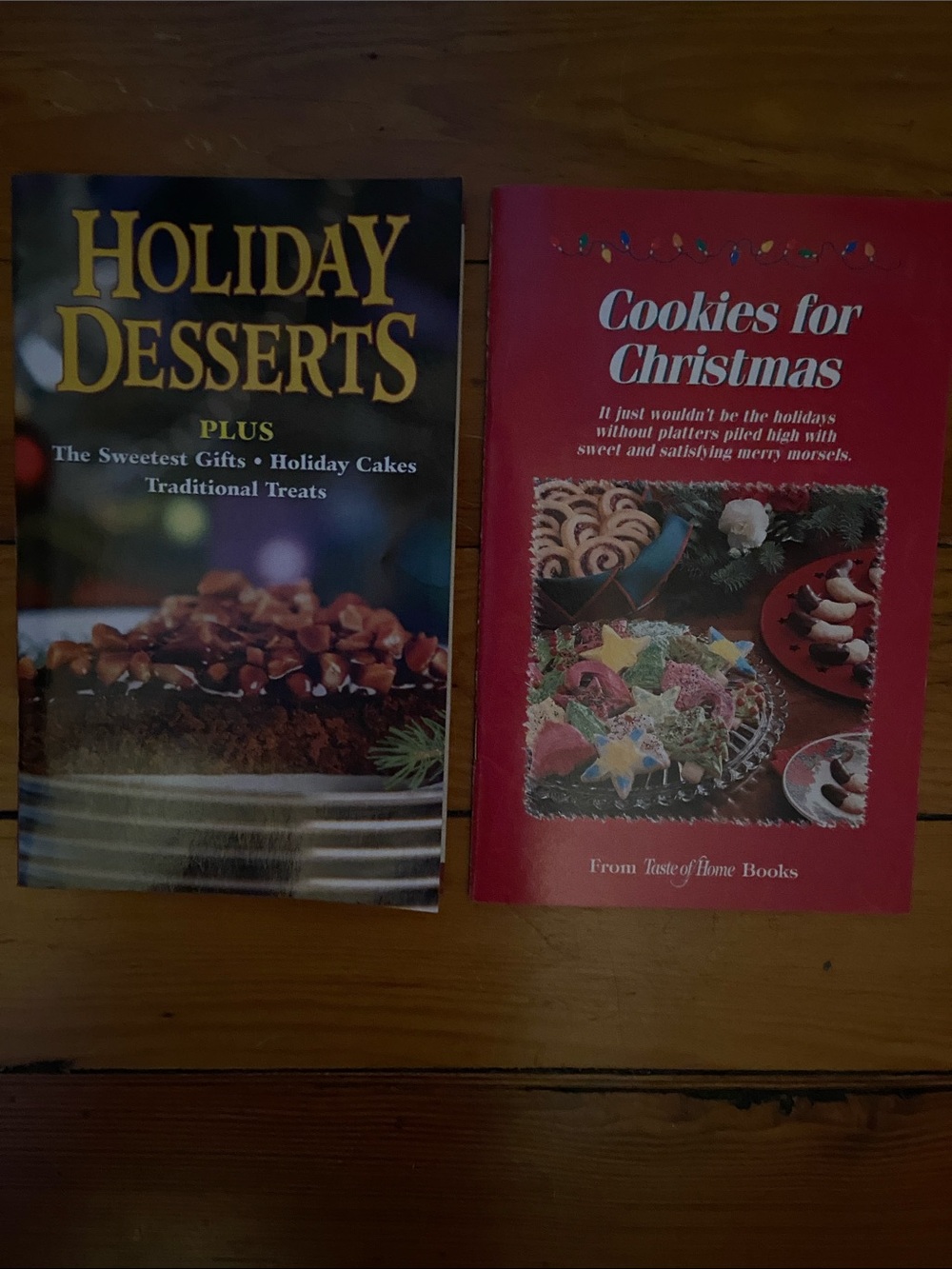 Christmas cookies cookbook Taste of Home cookie baking Dessert Holiday Desserts